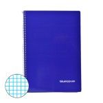 CADERNO ESP A4 80F QUADR.BLUECO