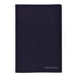 CADERNO A5 CAPA PRETA PAUT.