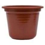 VASO SINO 19CM CASTANHO
