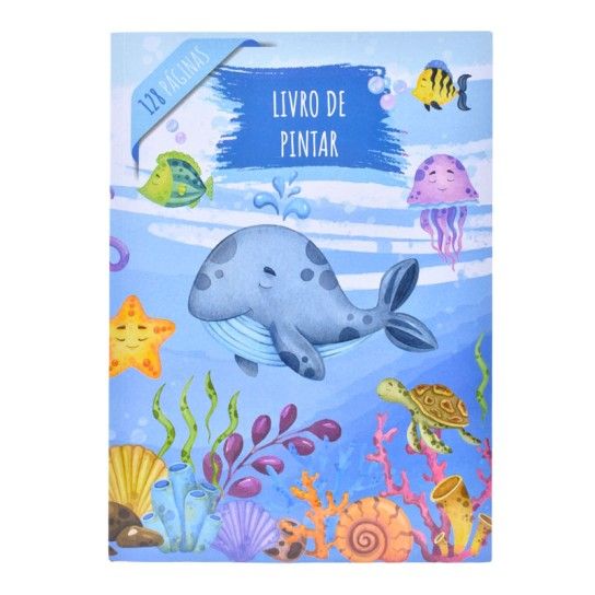 LIVRO PINTAR 20X27CM 128PG CX36 LIVRO PINTAR 20X27CM 128PG CX36