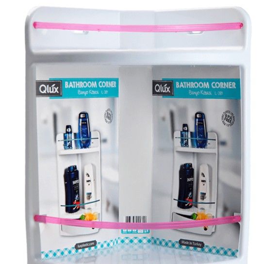 PRATELEIRA BANHEIRO CANTO L-00289 SORT PRATELEIRA BANHEIRO CANTO L-00289 SORT