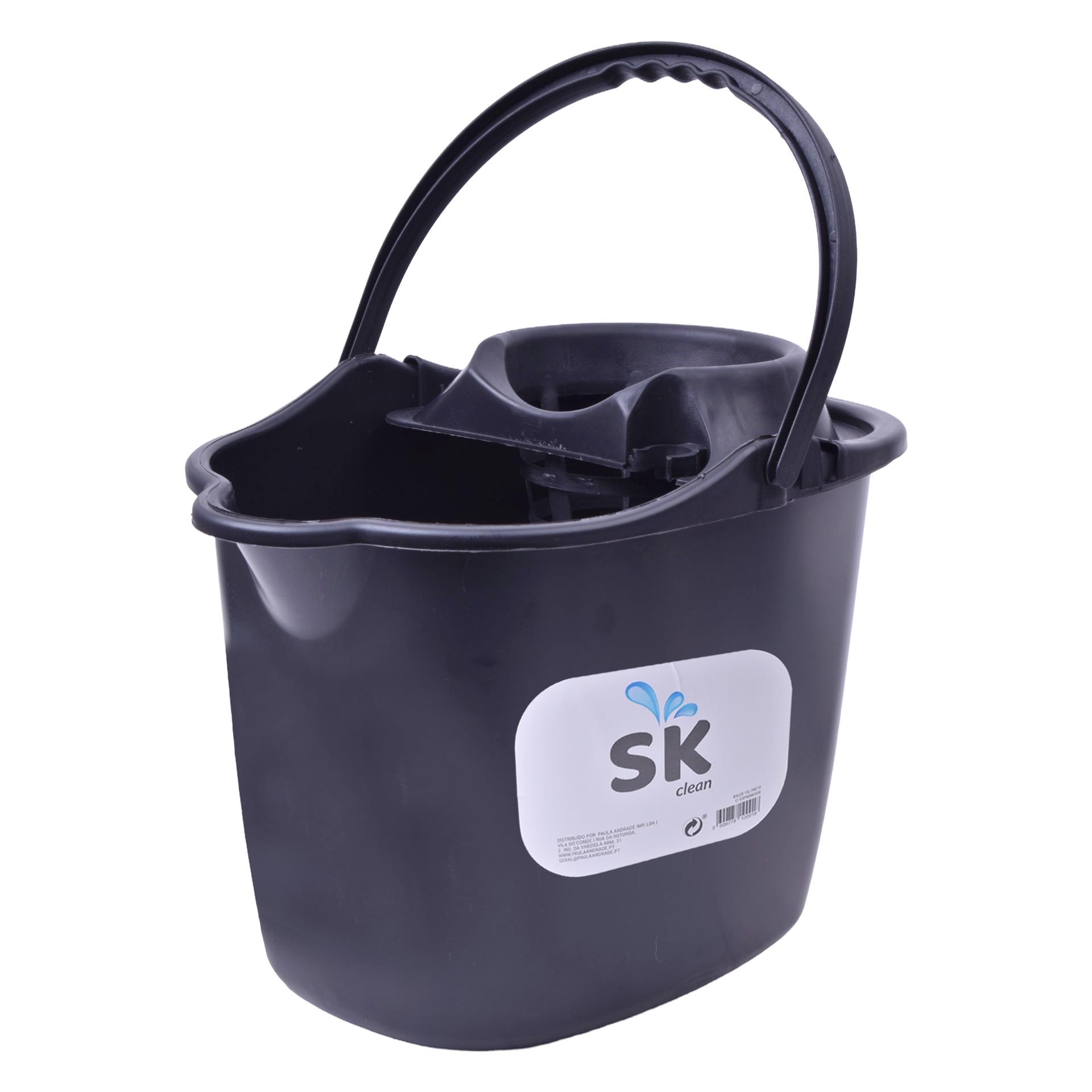 BALDE PRETO C/ ESPREMEDOR 15L BALDE PRETO C/ ESPREMEDOR 15L