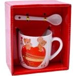 SET CANECA E COLHER 7,2X7,2 2645-109-17 CX120