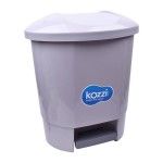 BALDE PLASTICO C/ PEDAL 30L CX3