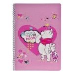 CADERNO ESPIRAL CAPA MOLE A5