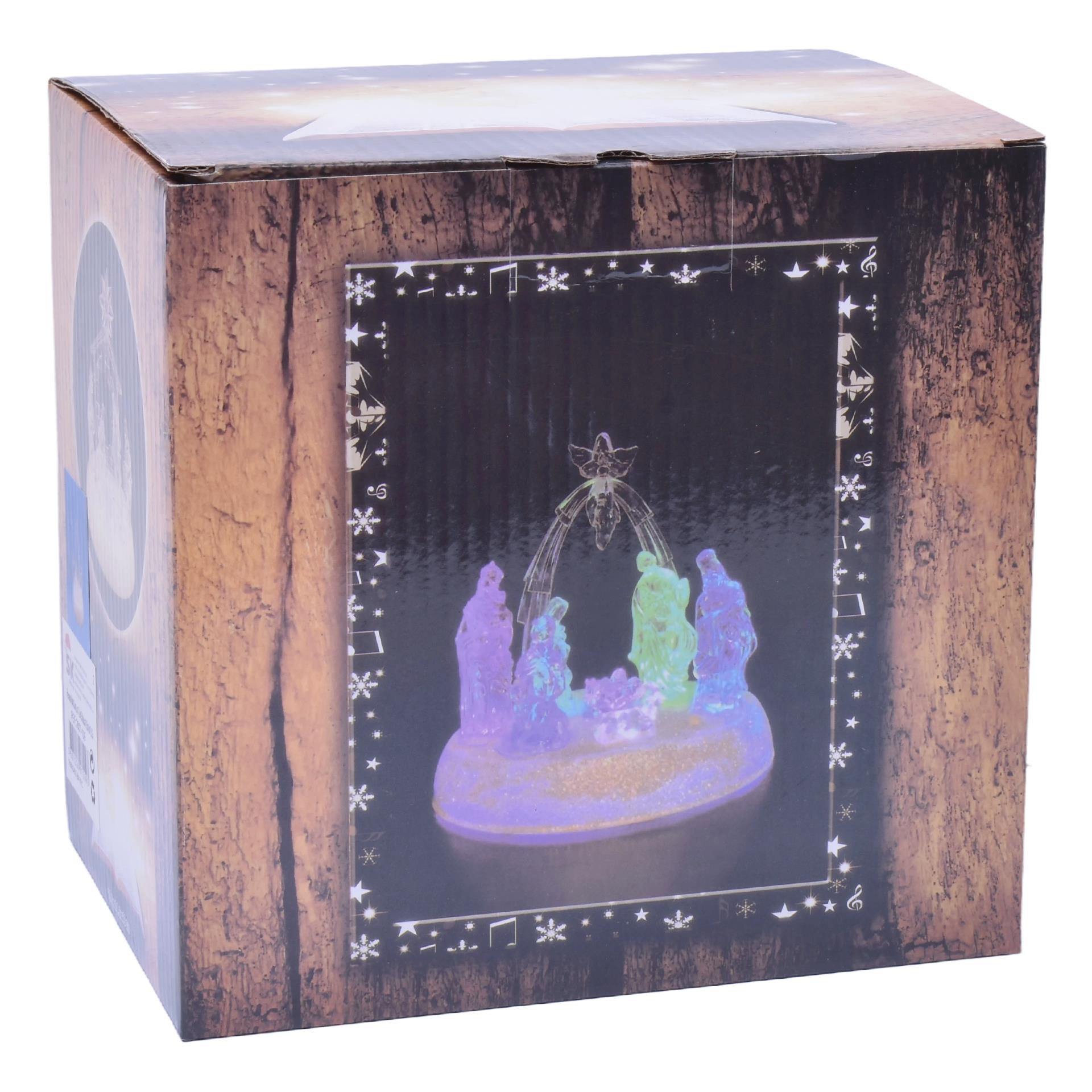 PRESEPIO NATAL C/LUZ MUSICA 2607-109 CX24 PRESEPIO NATAL C/LUZ MUSICA 2607-109 CX24