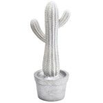 CACTO RESINA BRC/PRATA 30CM 57688 CACTO RESINA BRC/PRATA 30CM 57688