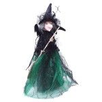 BRUXA HALLOW C/LUZ 36CM 2855-716 CX48 BRUXA HALLOW C/LUZ 36CM 2855-716 CX48