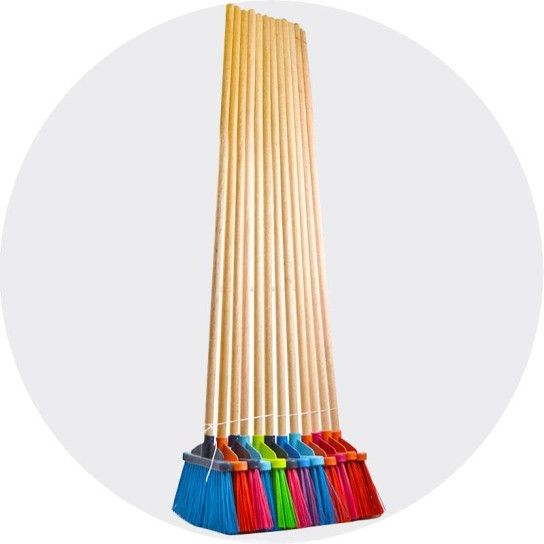 VASSOURA NYLON COR CARAVELA 1067 VASSOURA NYLON COR CARAVELA 1067