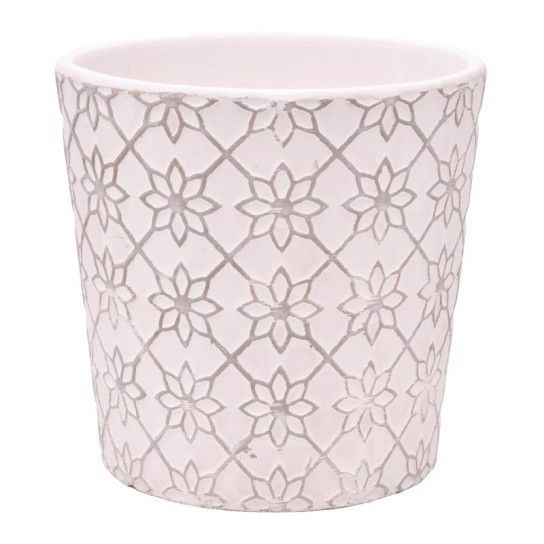 VASO CERAMICA CINZA 25216 VASO CERAMICA CINZA 25216