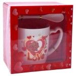 SET CANECA E COLHER 8,5X9 2645-110 CX72