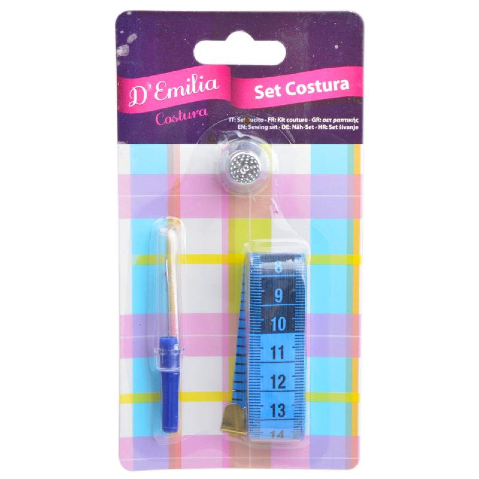 CONJ. FITA METRICA + DEDAL + DESC. 40713 CONJ. FITA METRICA + DEDAL + DESC. 40713