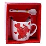 SET CANECA E COLHER 7,2X7,2 2645-109-16 CX120