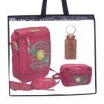 BOLSA + PORTA CHAVES + NECESSAIRE
