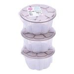 CONJ. 3 FORMAS PLASTICO 16609
