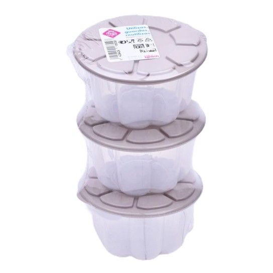 CONJ. 3 FORMAS PLASTICO 16609 CONJ. 3 FORMAS PLASTICO 16609
