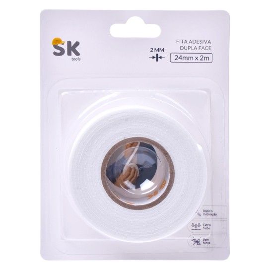 FITA DUPLA FACE 2,4CMX2M 2796065-02 CX144 FITA DUPLA FACE 2,4CMX2M 2796065-02 CX144