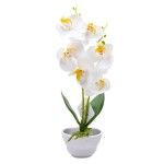 VASO C/ FLOR ARTIFICIAL 2439-021