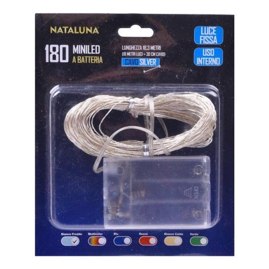 SERIE NATAL 180MICROLED 18MT BAT BR SERIE NATAL 180MICROLED 18MT BAT BR