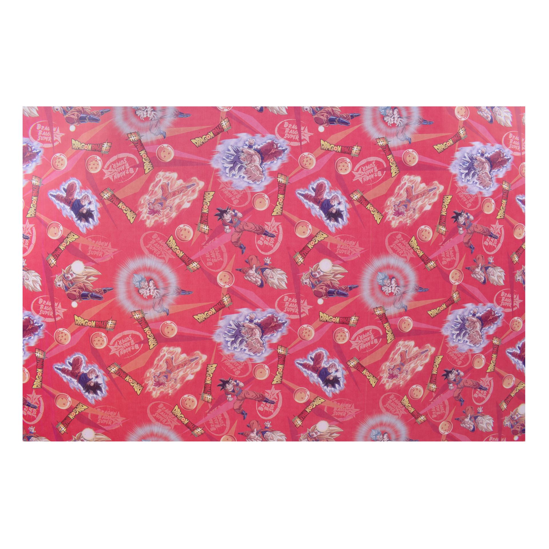 PAPEL EMBRULHO DRAGON BALL 70200CM PAPEL EMBRULHO DRAGON BALL 70200CM