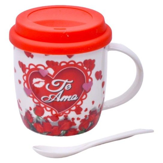 SET CANECA E COLHER 8,5X9 2645-104-01 CX72 SET CANECA E COLHER 8,5X9 2645-104-01 CX72
