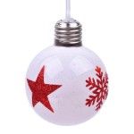 BOLA NATAL 8CM C/LUZ 2588-011 CX240