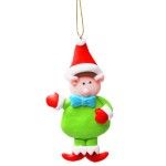 PINGENTE NATAL DUENDE 12CM AC-12477