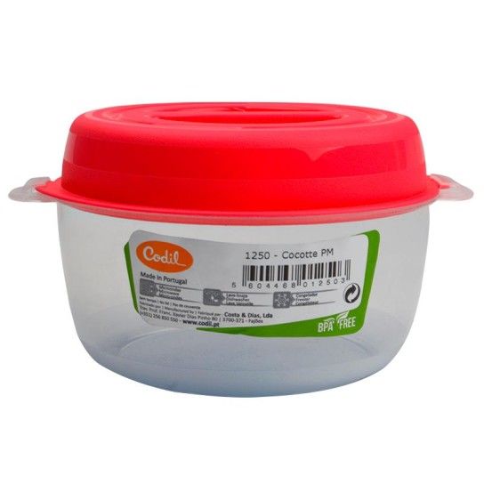 CAIXA COCOTTE C/TP 0,5L 1250 CAIXA COCOTTE C/TP 0,5L 1250
