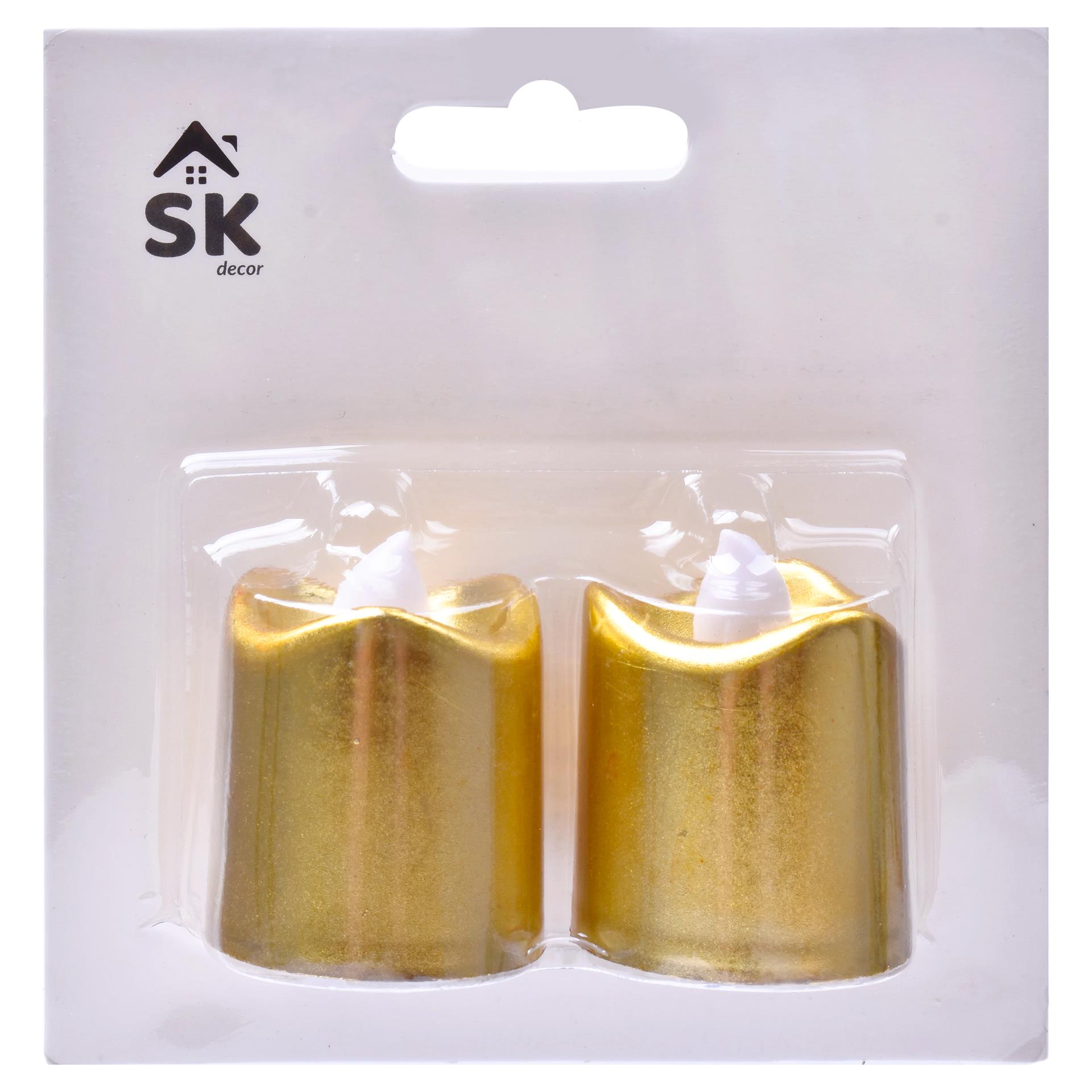 VELA LED DOURADA 2UN 2402-300S-02A CX144 VELA LED DOURADA 2UN 2402-300S-02A CX144