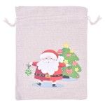 SACO NATAL JUTA 19X29CM