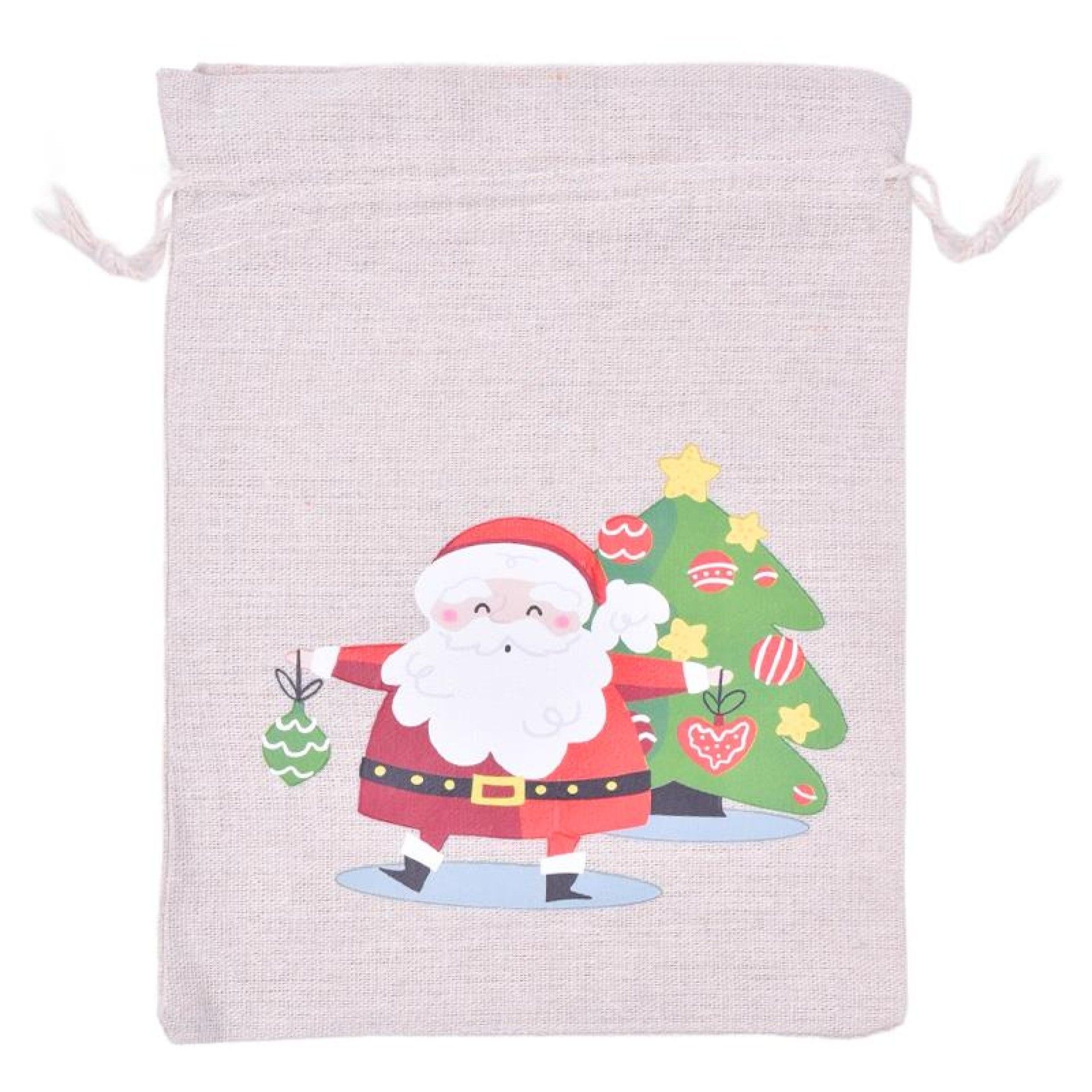 SACO NATAL JUTA 19X29CM