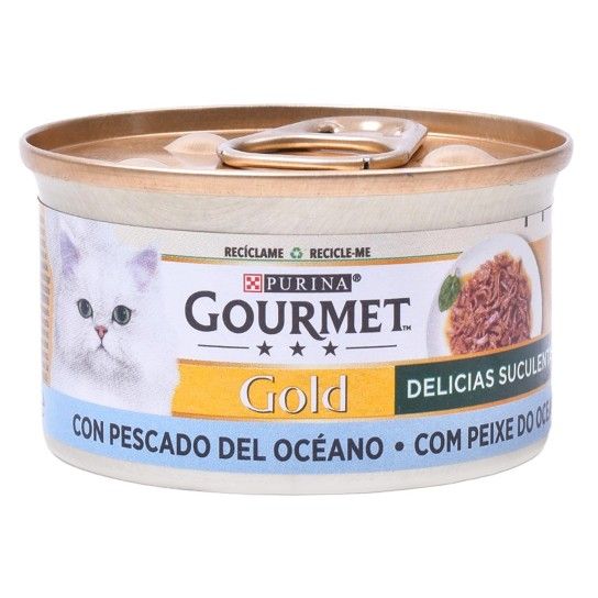 GOURMET GOLD SUCULENTA PESCADA 85GRS GOURMET GOLD SUCULENTA PESCADA 85GRS