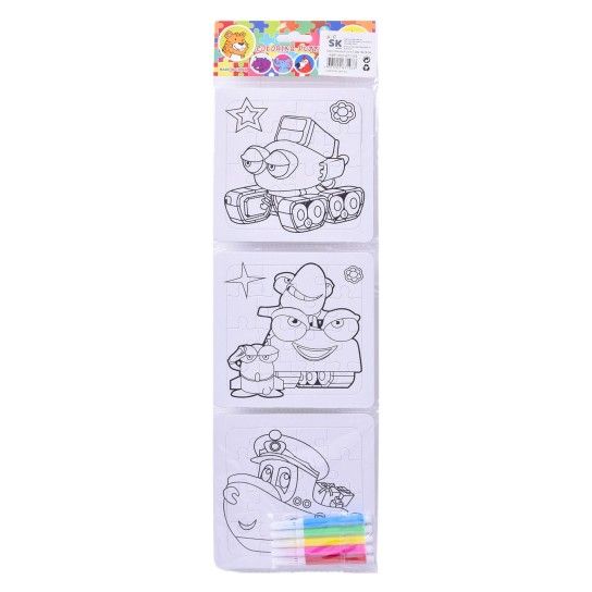PUZZLE COLORIR 3 UNID. 202-671-03 CX240 PUZZLE COLORIR 3 UNID. 202-671-03 CX240