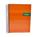 CADERNO CAMPUS A5 QUAD. CAPA DURA 160F