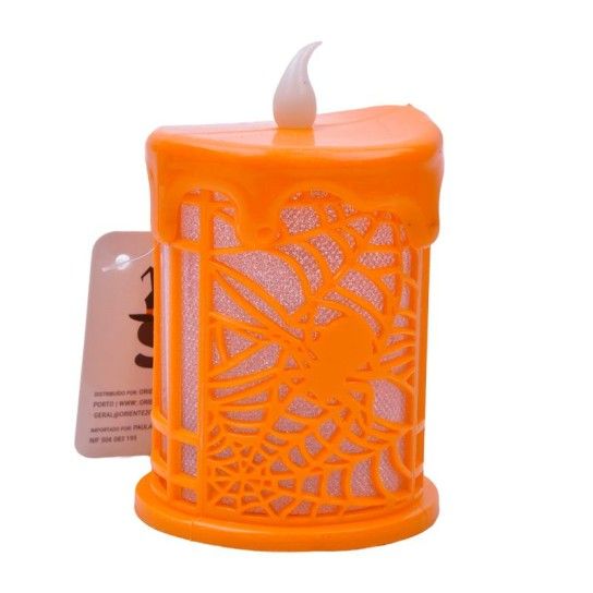 VELA HALLOWEEN C/LUZ 1862-140 CX360 VELA HALLOWEEN C/LUZ 1862-140 CX360
