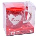 SET CANECA E COLHER 8,5X9 2645-104-03 CX72