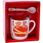 SET CANECA E COLHER 7,2X7,2 2645-109-17 CX120