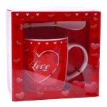 SET CANECA E COLHER 8,5X9 2645-110-02 CX72