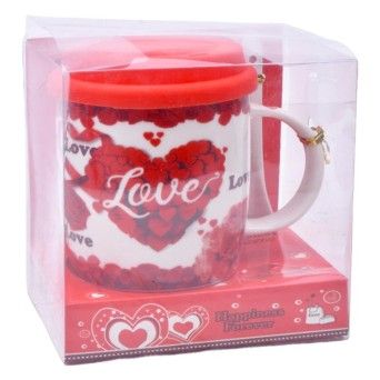 SET CANECA E COLHER 8,5X9 2645-104-02 CX72