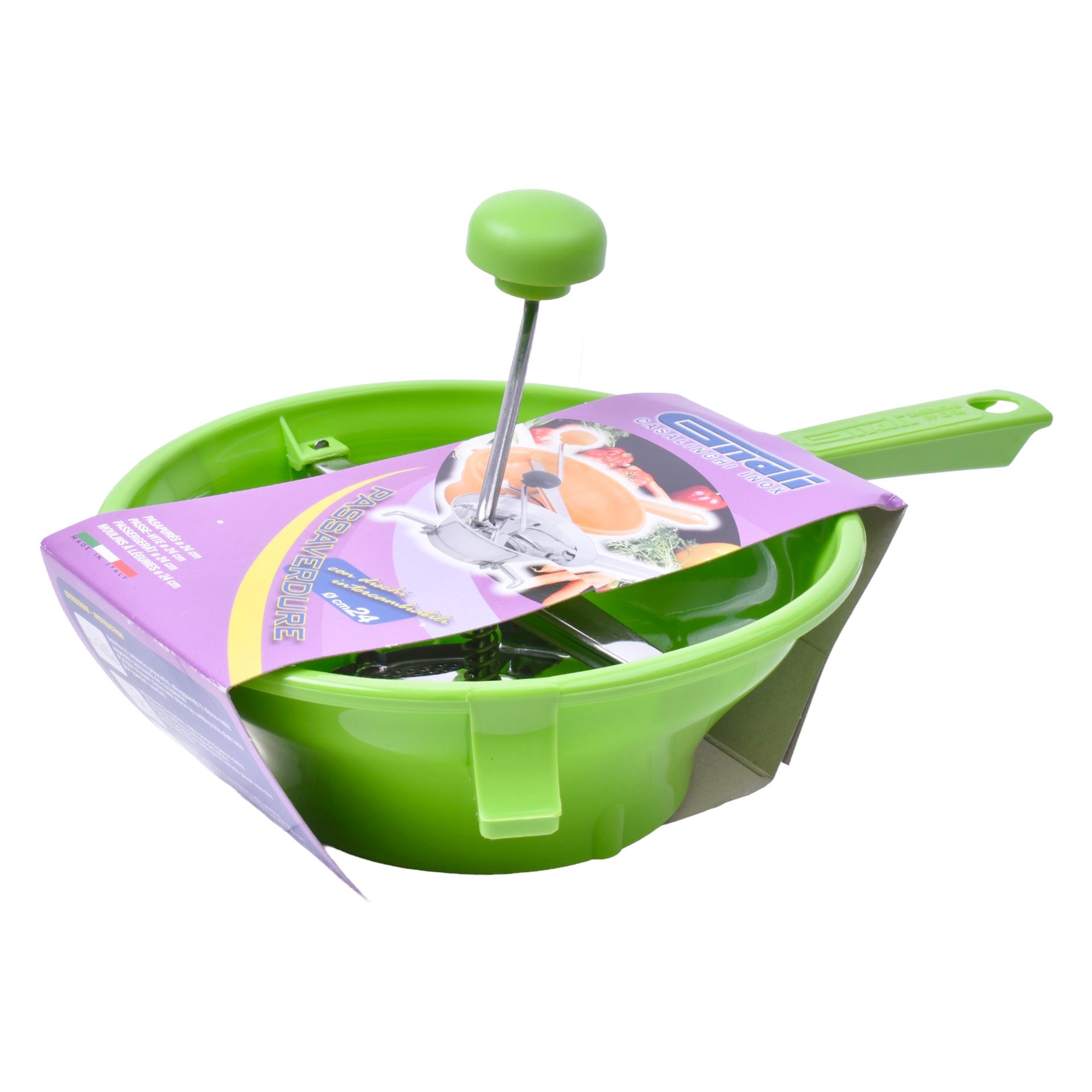 PASSEVITE PLASTICO 24CM 2 DISCOS CX12 PASSEVITE PLASTICO 24CM 2 DISCOS CX12