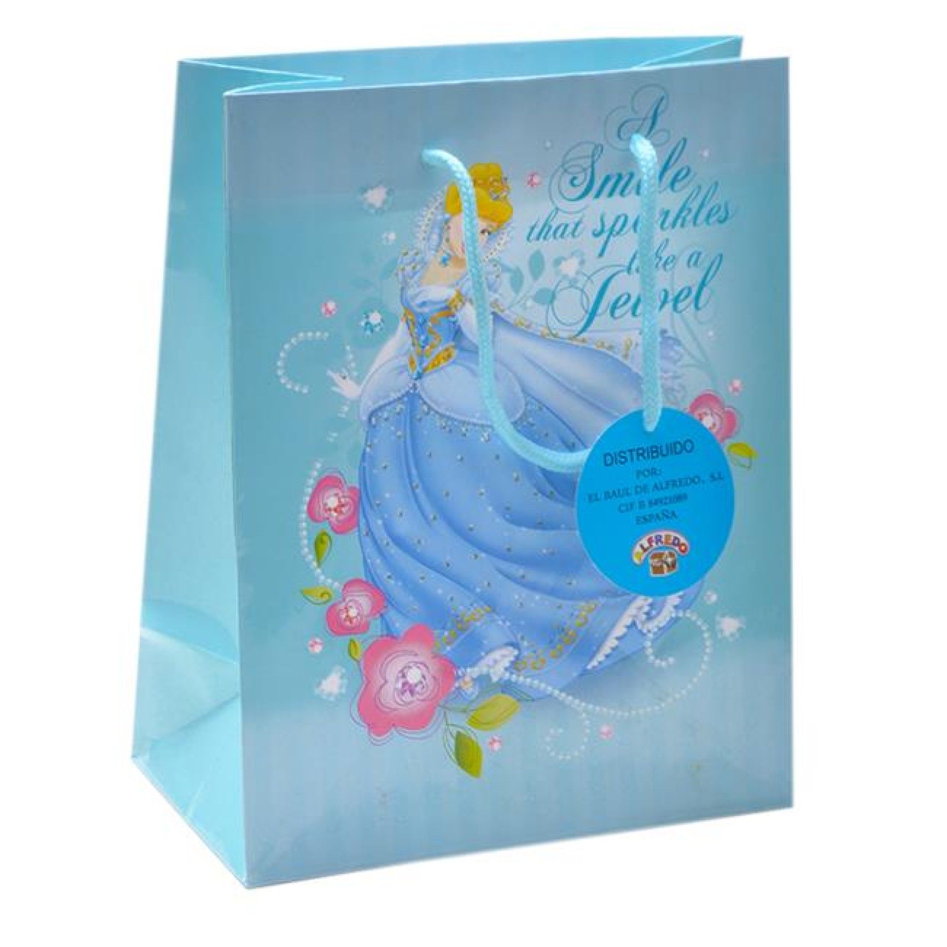 SACO PAPEL PRINCESAS 18X23X10 SACO PAPEL PRINCESAS 18X23X10
