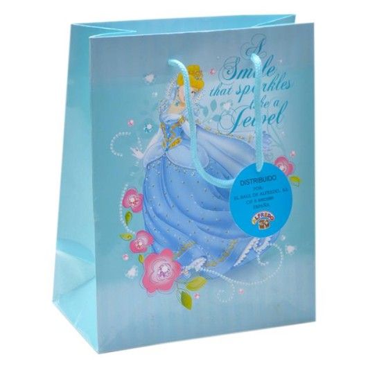 SACO PAPEL PRINCESAS 18X23X10 SACO PAPEL PRINCESAS 18X23X10