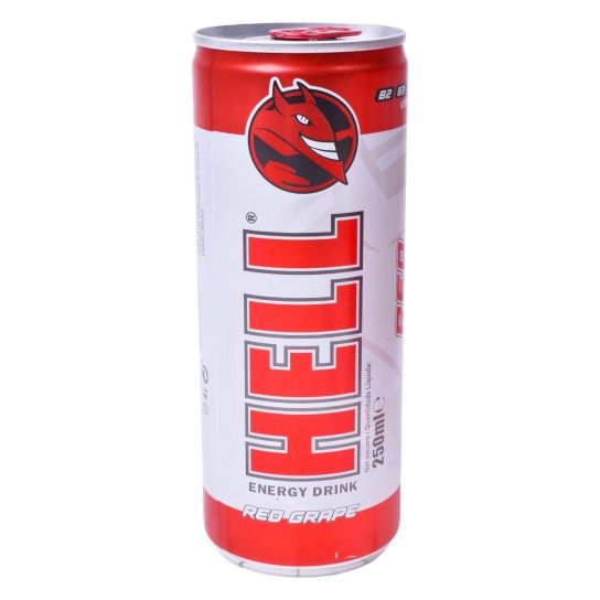 HELL BEBIDA ENERG.RED GRAP24X250ML HELL BEBIDA ENERG.RED GRAP24X250ML