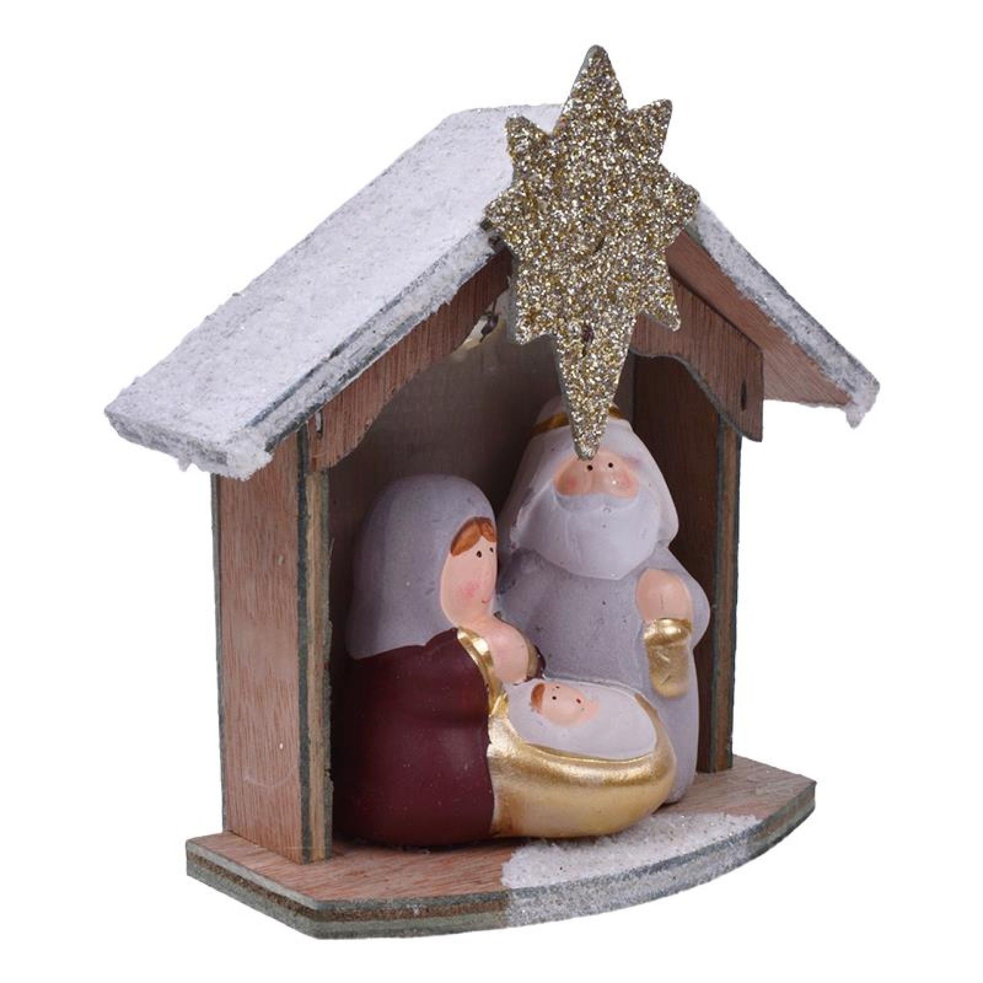 PRESEPIO C/ CABANA E LUZ SORTIDO PRESEPIO C/ CABANA E LUZ SORTIDO
