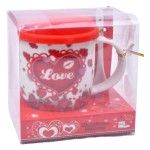 SET CANECA E COLHER 8,5X9 2645-104-02 CX72