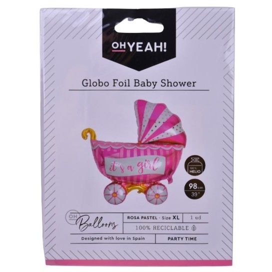 BALAO POLIAMIDA CARRINHO BEBE 98CM CX20 BALAO POLIAMIDA CARRINHO BEBE 98CM CX20
