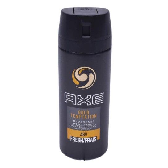 AXE DEO SPRAY GOLD TEMPTATION 150ML CX6 AXE DEO SPRAY GOLD TEMPTATION 150ML CX6