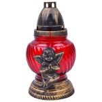 CANDEEIRO BRC VIDRO ANJO 20CM Z-03 CX9 CANDEEIRO BRC VIDRO ANJO 20CM Z-03 CX9