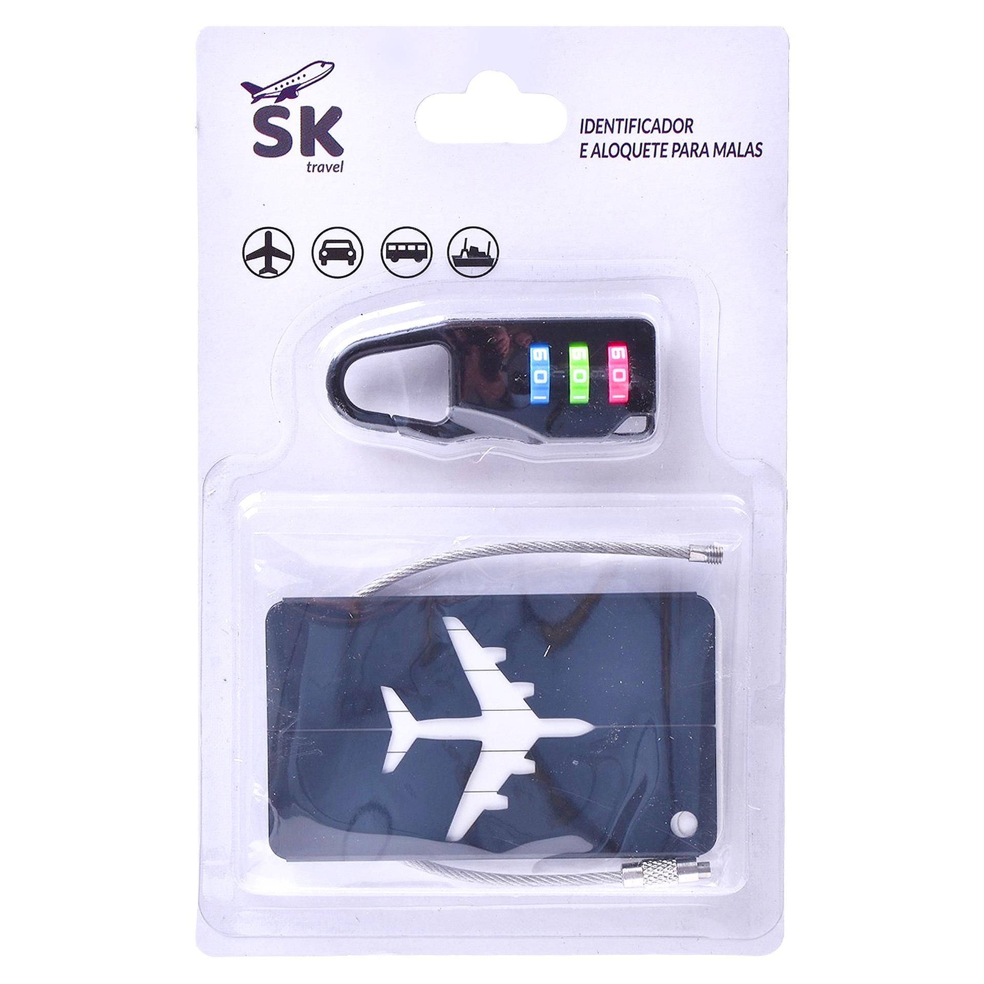 SET ETIQUETA BAG+CADEADO 2866-003 CX324 SET ETIQUETA BAG+CADEADO 2866-003 CX324