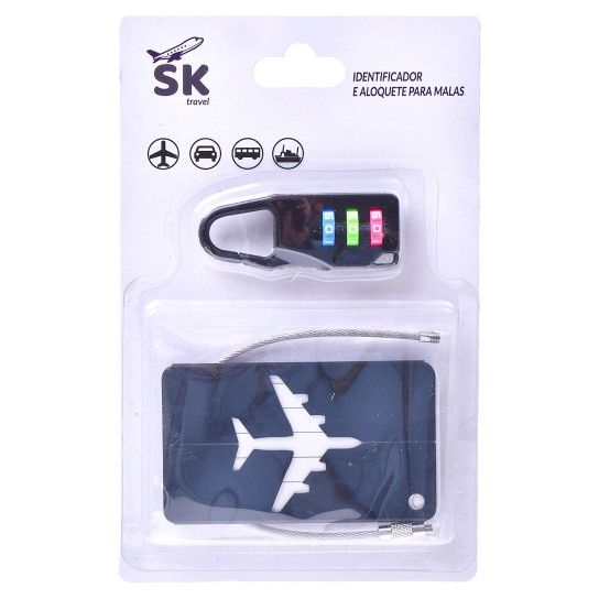 SET ETIQUETA BAG+CADEADO 2866-003 CX324 SET ETIQUETA BAG+CADEADO 2866-003 CX324